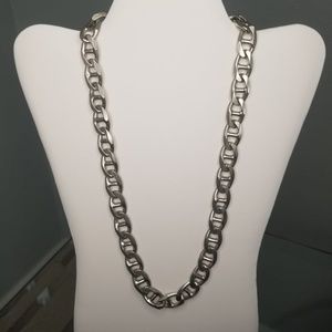 23" Silver Mariner Link Chain